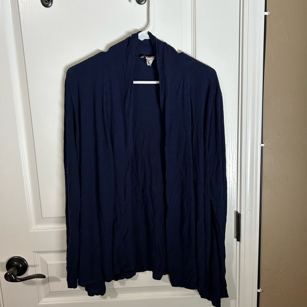 Classic Navy Women's Cardigan 1xl